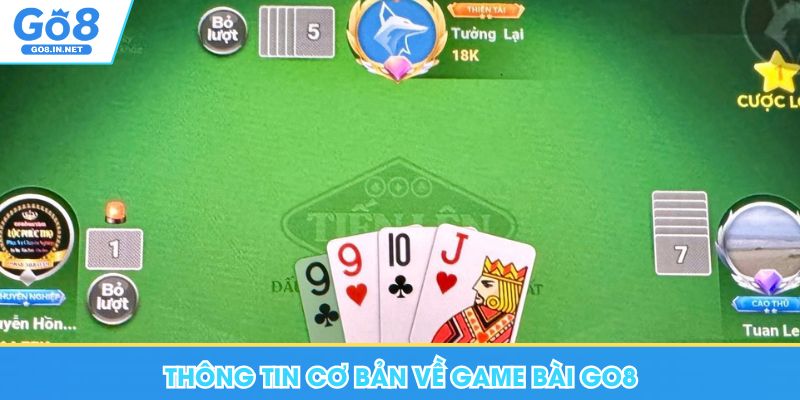 Game bài GO8 – Danh mục và hướng dẫn đọc luật 5 Thông tin cơ bản về game bài Go8